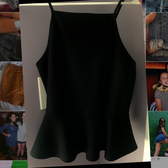 URBAN OUTFITTERS peplum top - Picture 1 of 2